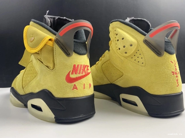 Rep Onekick JORDAN 6 X YELLOW SCOTT TRAVIS AIR CN1084-300 0602